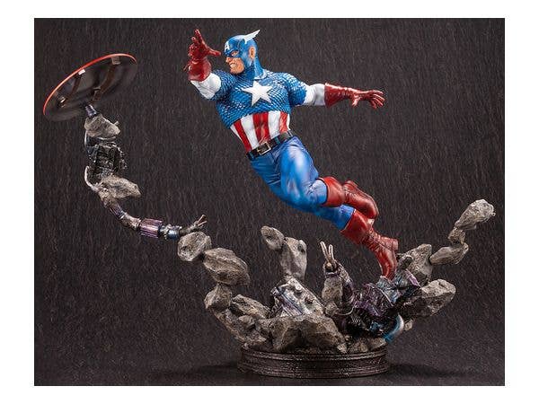 Kotobukiya 1/6 Captain America Avengers Fine Art Statue, Marvel Universe Series | 4934054023943