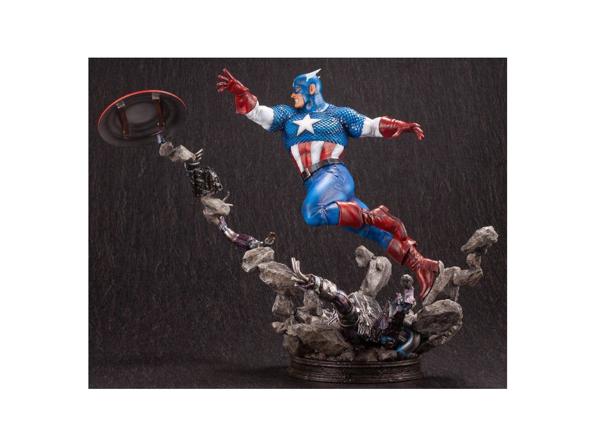 Kotobukiya 1/6 Captain America Avengers Fine Art Statue, Marvel Universe Series | 4934054023943