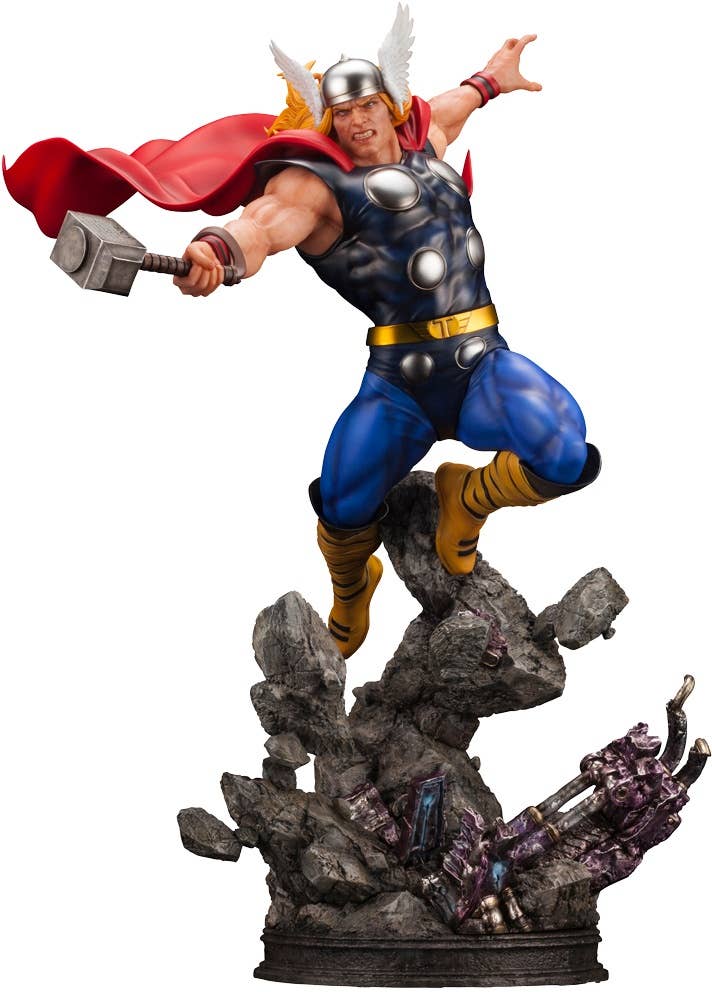 Kotobukiya 1/6 Marvel Universe Thor Avengers Fine Art Statue | 4934054024025