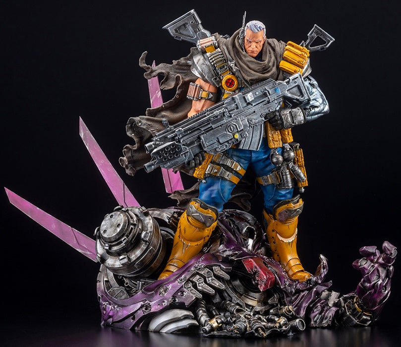 Kotobukiya 1/6 Cable Fine Art Statue Signature Series -Featuring The Kucharek Brothers Statue | 190526039629