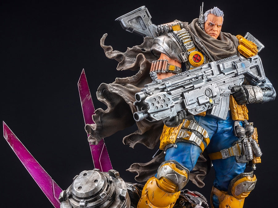 Kotobukiya 1/6 Cable Fine Art Statue Signature Series -Featuring The Kucharek Brothers Statue | 190526039629