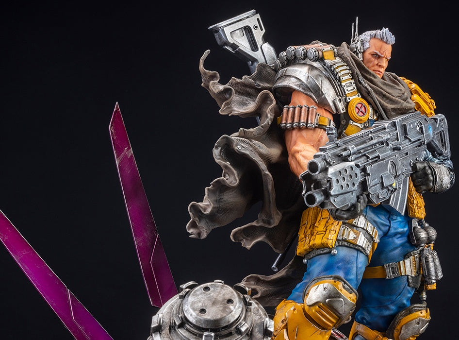 Kotobukiya 1/6 Cable Fine Art Statue Signature Series -Featuring The Kucharek Brothers Statue | 190526039629