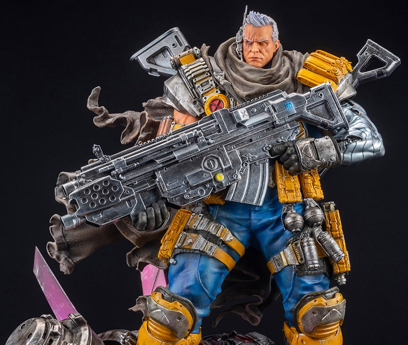 Kotobukiya 1/6 Cable Fine Art Statue Signature Series -Featuring The Kucharek Brothers Statue | 190526039629