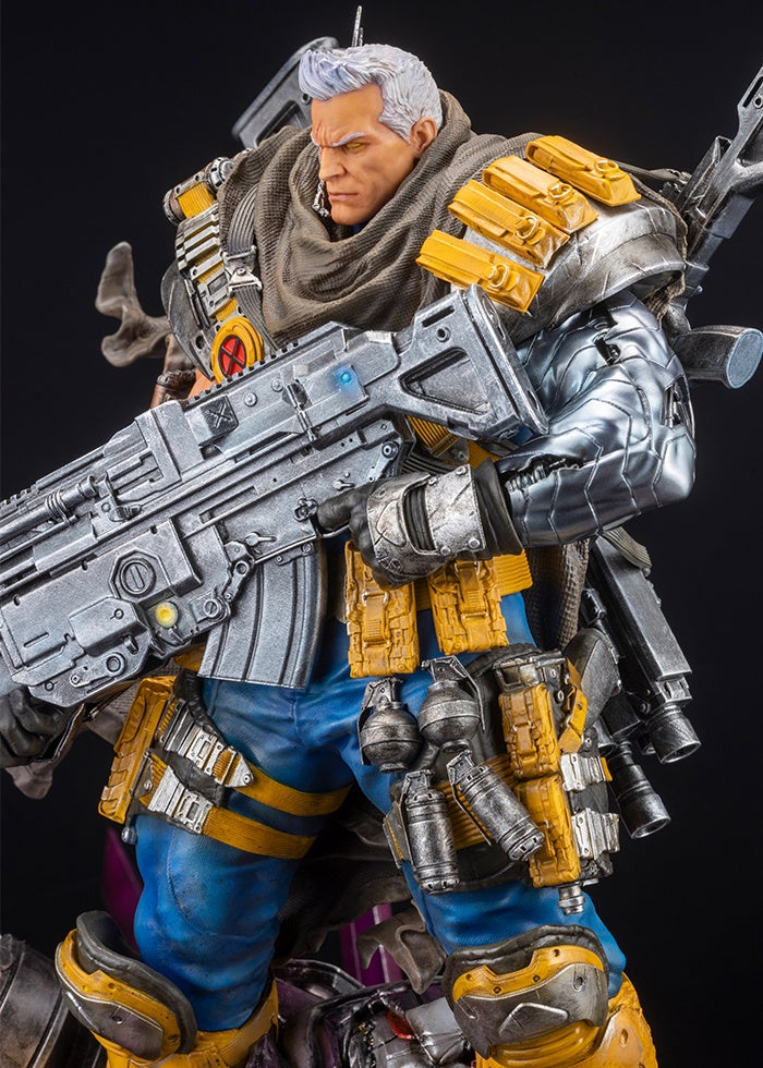 Kotobukiya 1/6 Cable Fine Art Statue Signature Series -Featuring The Kucharek Brothers Statue | 190526039629
