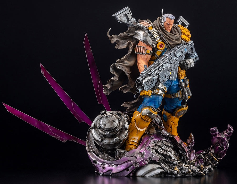 Kotobukiya 1/6 Cable Fine Art Statue Signature Series -Featuring The Kucharek Brothers Statue | 190526039629