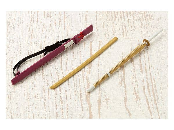 KOTOBUKIYA WEAPON UNIT46 BAMBOO SWORD & WOODEN SWORD | 4934054018222