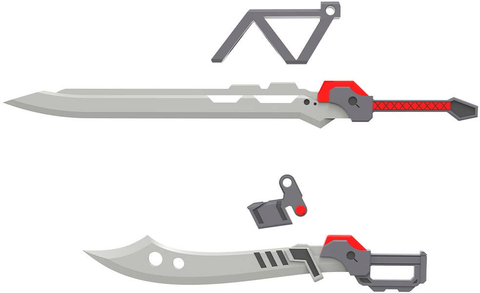 WEAPON UNIT54 CUSTOMIZE BLADE SET02 | 4934054064847