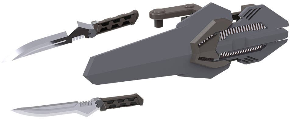 KOTOBUKIYA WEAPON UNIT55 COMPOSITE PLATE UNIT01 GRAY Ver. | 4934054064854