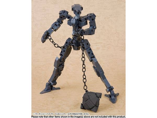 Kotobukiya MSG Weapon Unit 25 Saber & Hammer | 4934054052073