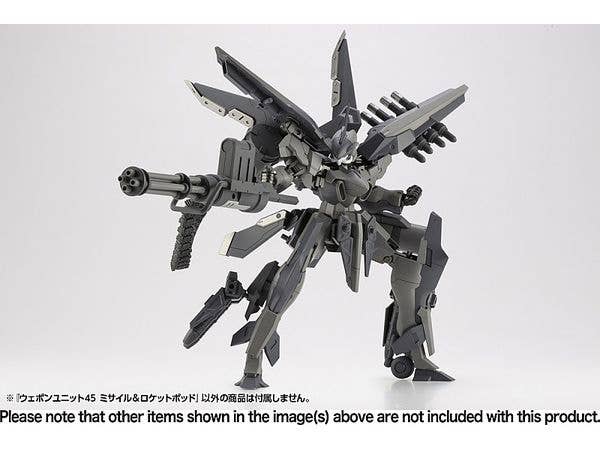 Kotobukiya MSG Weapon Unit 45 Missile & Rocket Pod | 4934054051991