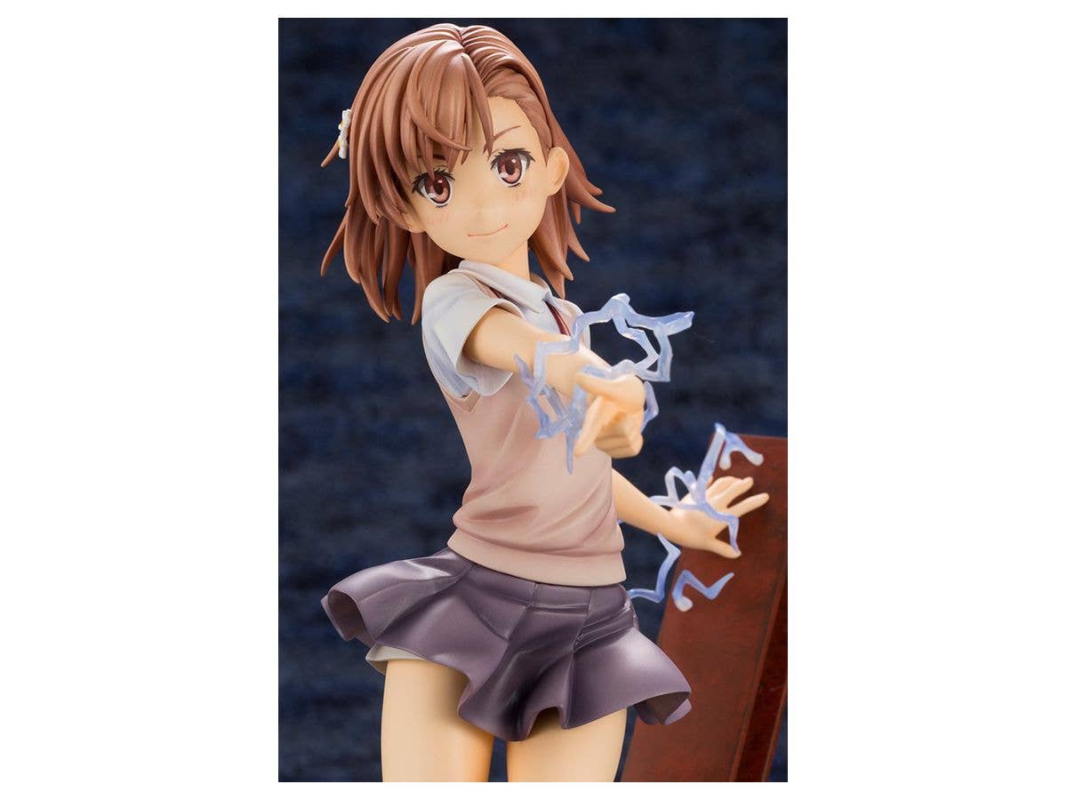 Kotobukiya 1/7 Toaru Majutsu no Index III Series Mikoto Misaka Pre-painted PVC Statue | 4934054006113