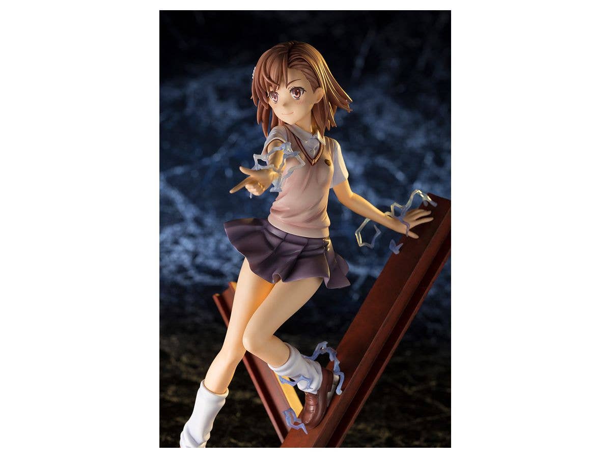 Kotobukiya 1/7 Toaru Majutsu no Index III Series Mikoto Misaka Pre-painted PVC Statue | 4934054006113