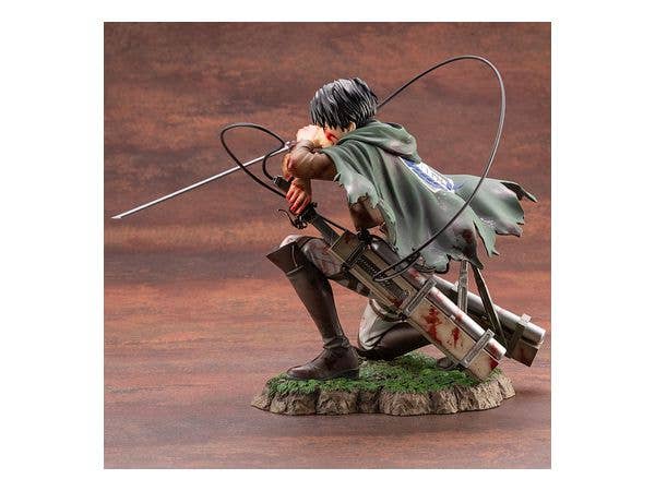 Kotobukiya 1/7 Attack on Titan Series ARTFX J Levi Fortitude ver., Pre-Painted PVC Statue | 4934054016945