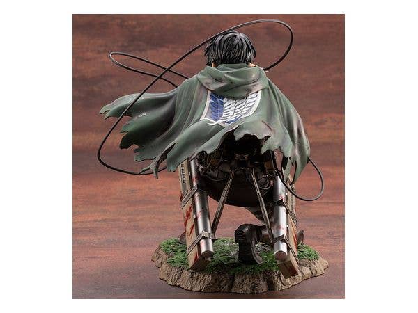 Kotobukiya 1/7 Attack on Titan Series ARTFX J Levi Fortitude ver., Pre-Painted PVC Statue | 4934054016945