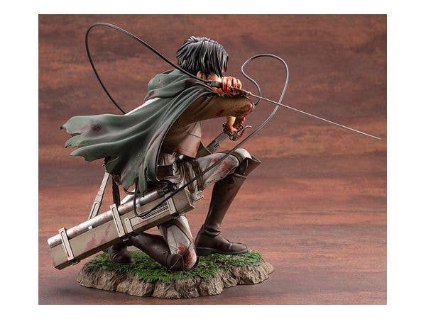 Kotobukiya 1/7 Attack on Titan Series ARTFX J Levi Fortitude ver., Pre-Painted PVC Statue | 4934054016945