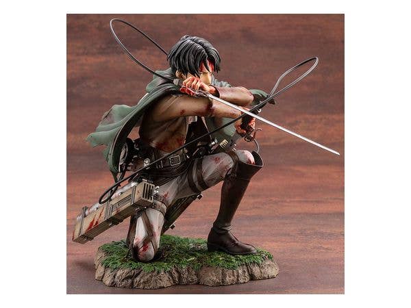 Kotobukiya 1/7 Attack on Titan Series ARTFX J Levi Fortitude ver., Pre-Painted PVC Statue | 4934054016945