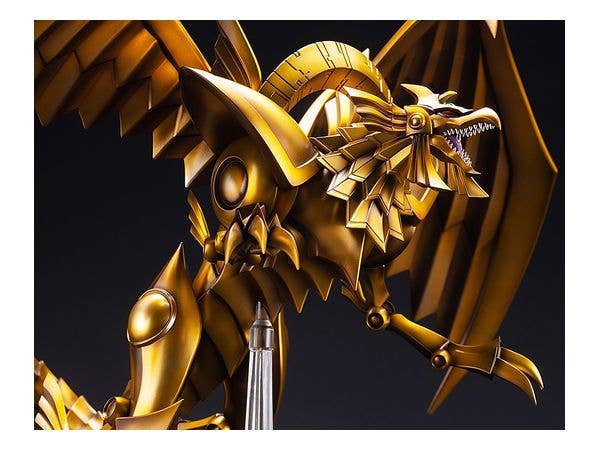 Kotobukiya YU-GI-OH Series The Winged Dragon of Ra Egyptian God Statue, Pre-painted PVC Statue | 4934054028467