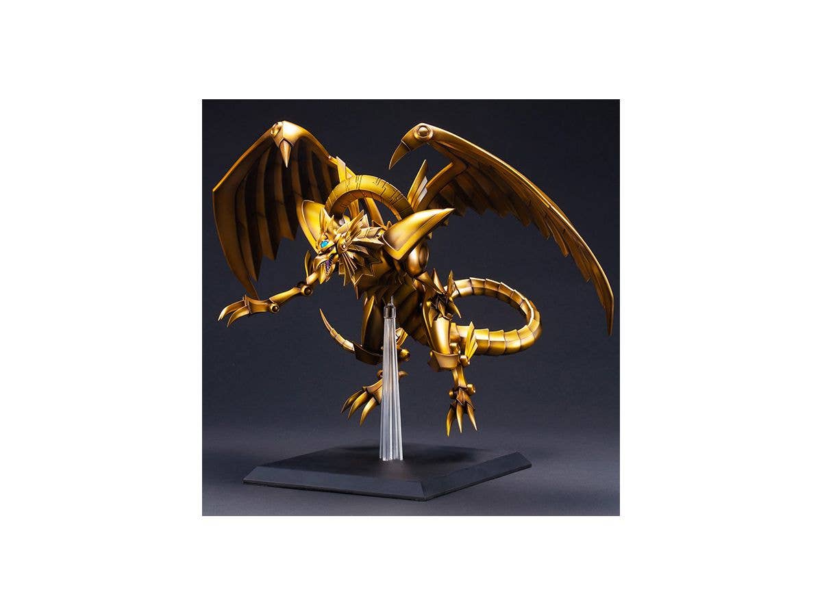 Kotobukiya YU-GI-OH Series The Winged Dragon of Ra Egyptian God Statue, Pre-painted PVC Statue | 4934054028467
