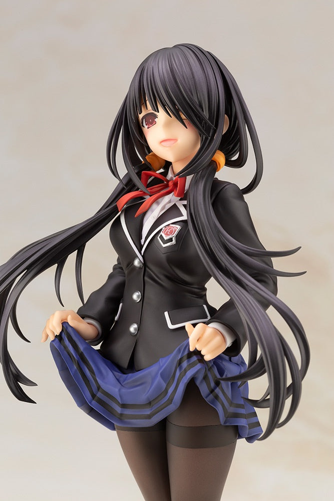Kotobukiya 1/7 Date A Live IV Series Kurumi Tokisaki School Uniform Ver. Pre-Painted PVC Statue - P-REX Hobby