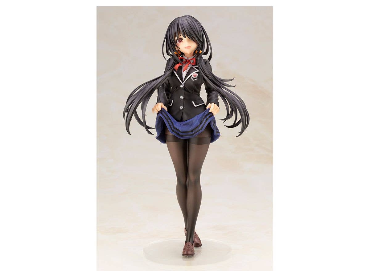 Kotobukiya 1/7 Date A Live IV Series Kurumi Tokisaki School Uniform Ver. Pre-Painted PVC Statue | 4934054033270