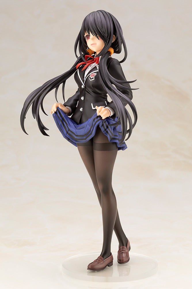 Kotobukiya 1/7 Date A Live IV Series Kurumi Tokisaki School Uniform Ver. Pre-Painted PVC Statue - P-REX Hobby