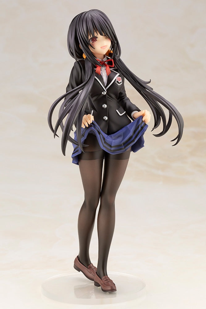 Kotobukiya 1/7 Date A Live IV Series Kurumi Tokisaki School Uniform Ver. Pre-Painted PVC Statue - P-REX Hobby