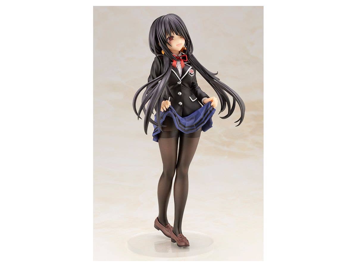 Kotobukiya 1/7 Date A Live IV Series Kurumi Tokisaki School Uniform Ver. Pre-Painted PVC Statue | 4934054033270