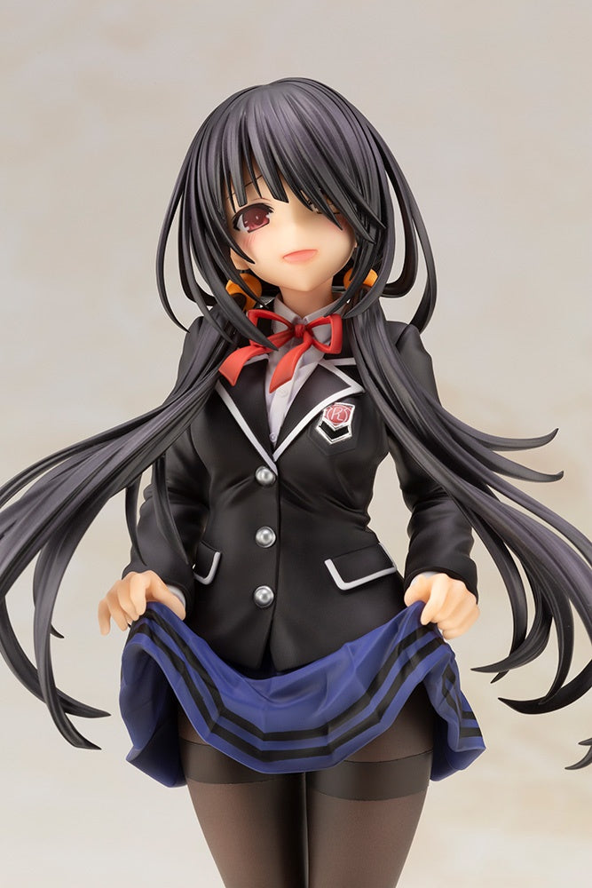 Kotobukiya 1/7 Date A Live IV Series Kurumi Tokisaki School Uniform Ver. Pre-Painted PVC Statue - P-REX Hobby
