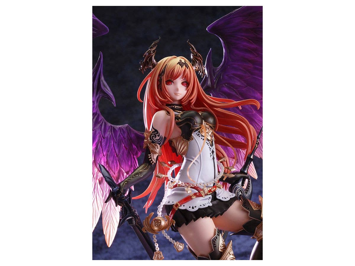 Kotobukiya 1/8 Rage of Bahamut Series : 'Dark Angel Olivia Renewal Package Ver.', Pre-painted PVC Statue | 4934054033805
