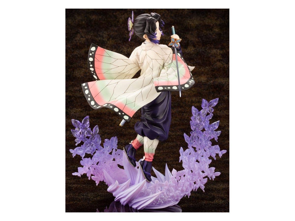 Kotobukiya 1/8 Demon Slayer Series Artfx J Shinobu Kocho, Pre-Painted PVC Statue | 4934054034833