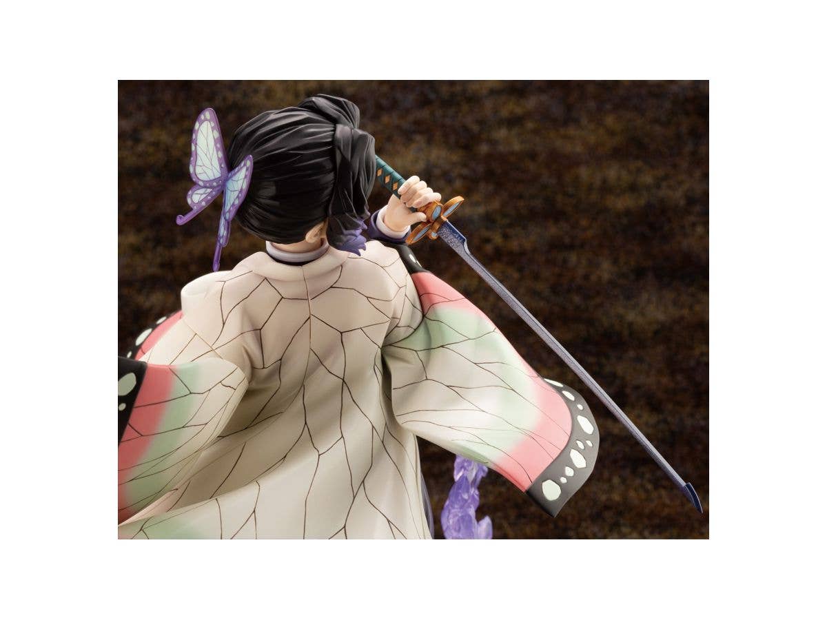 Kotobukiya 1/8 Demon Slayer Series Artfx J Shinobu Kocho, Pre-Painted PVC Statue | 4934054034833