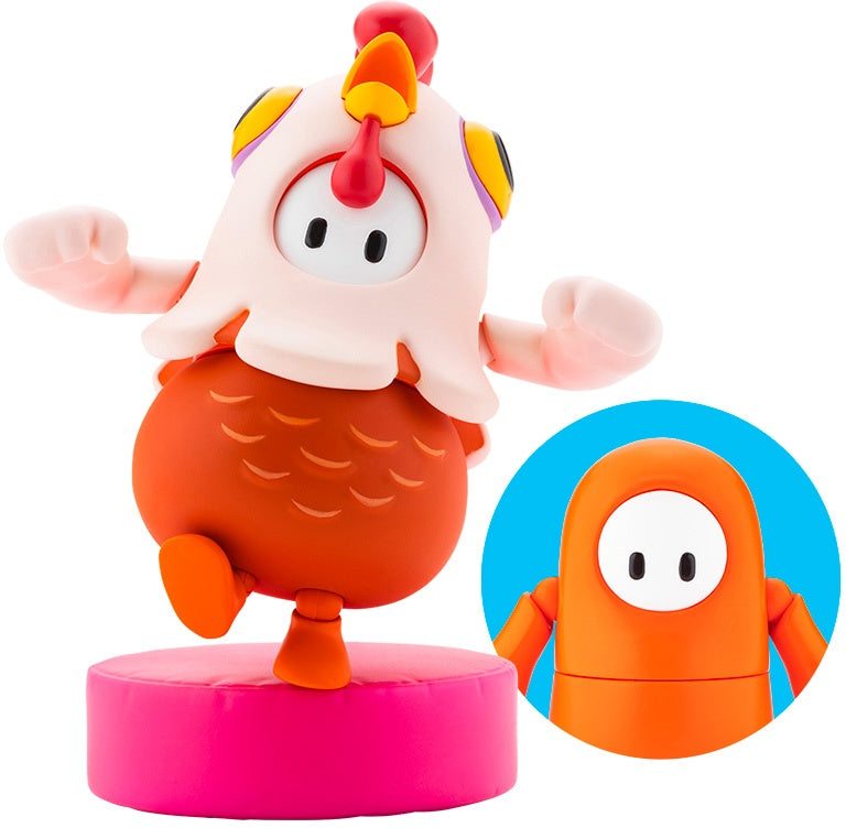 KOTOBUKIYA FALL GUYS ULTIMATE KNOCKOUT Action Figure pack 01: Movie Star/Chicken Costume