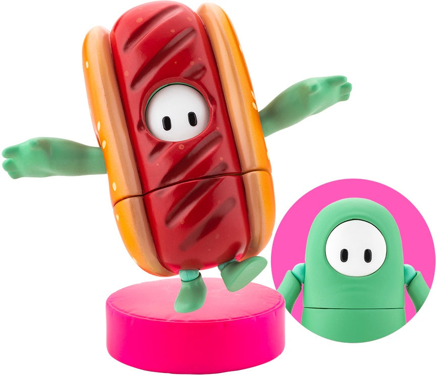 KOTOBUKIYA FALL GUYS ULTIMATE KNOCKOUT Action Figure pack 03: Mint Chocolate/Hot Dog Costume | 190526039728