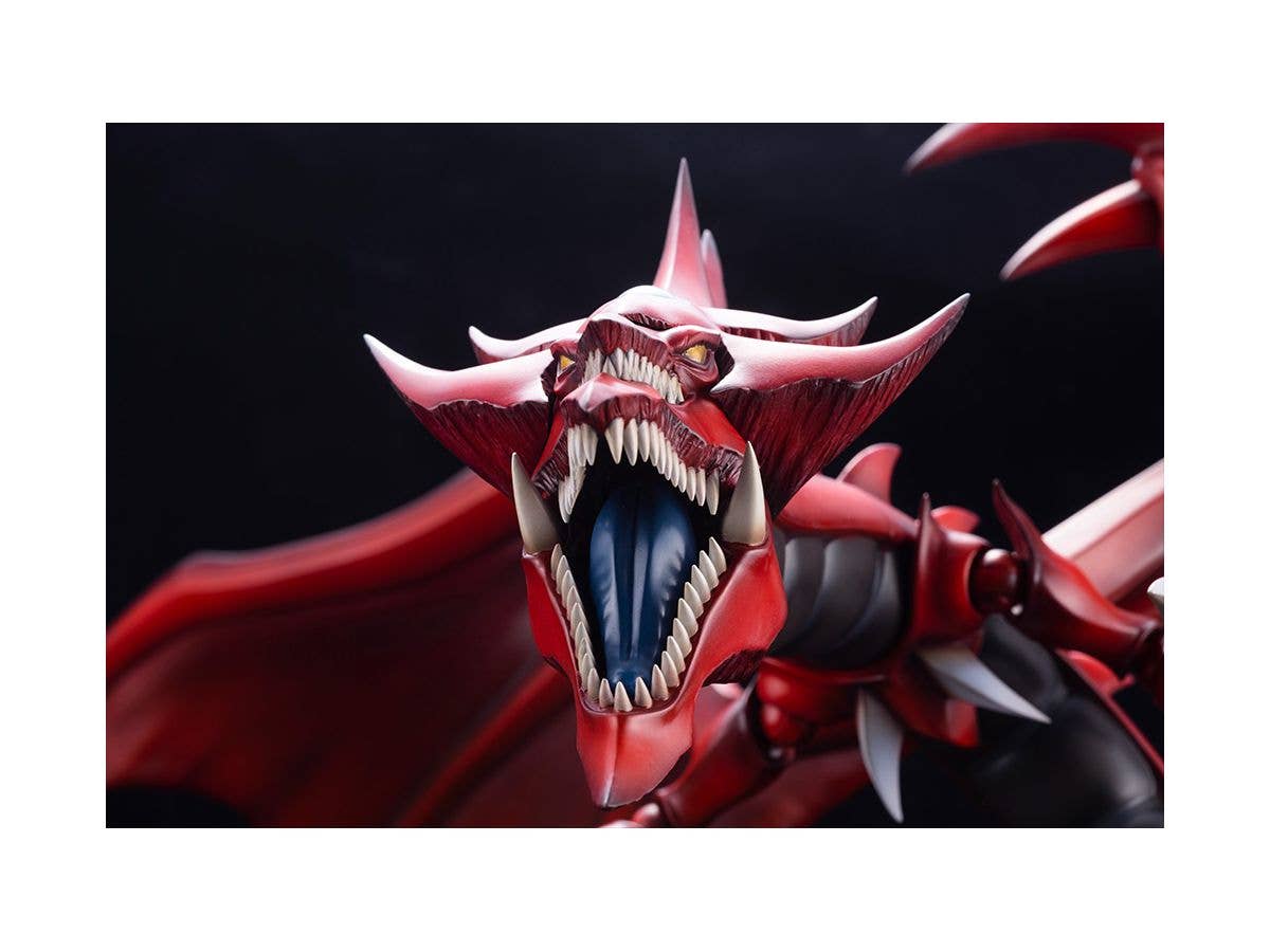Kotobukiya YU-GI-OH Series Slifer the Sky Dragon Egyptian God Statue, Pre-painted PVC Statue | 4934054028436