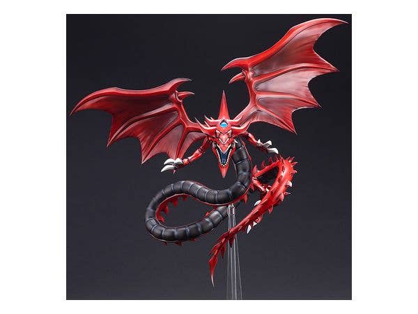 Kotobukiya YU-GI-OH Series Slifer the Sky Dragon Egyptian God Statue, Pre-painted PVC Statue | 4934054028436