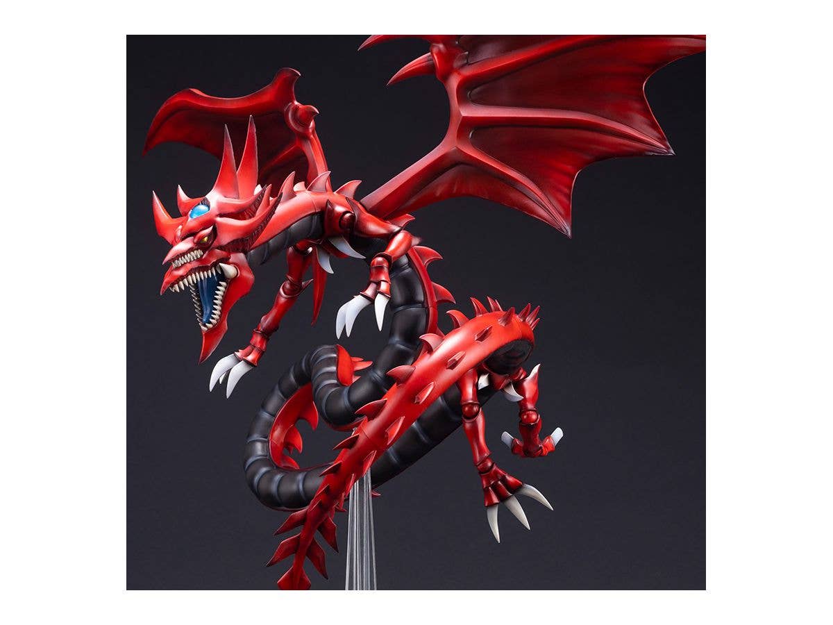 Kotobukiya YU-GI-OH Series Slifer the Sky Dragon Egyptian God Statue, Pre-painted PVC Statue | 4934054028436