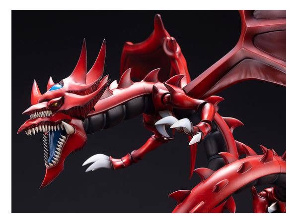 Kotobukiya YU-GI-OH Series Slifer the Sky Dragon Egyptian God Statue, Pre-painted PVC Statue | 4934054028436