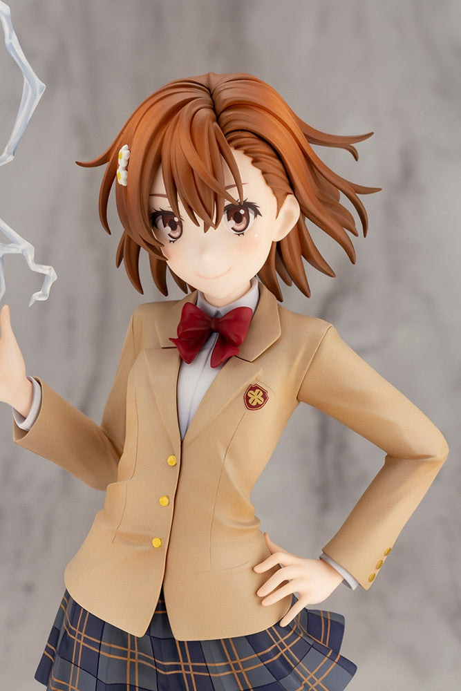 Kotobukiya 1/7 A Certain Scientific Railgun T Series Misaka Mikoto 15th Anniversary Ver., Pre-Painted PVC Statue - P-REX Hobby