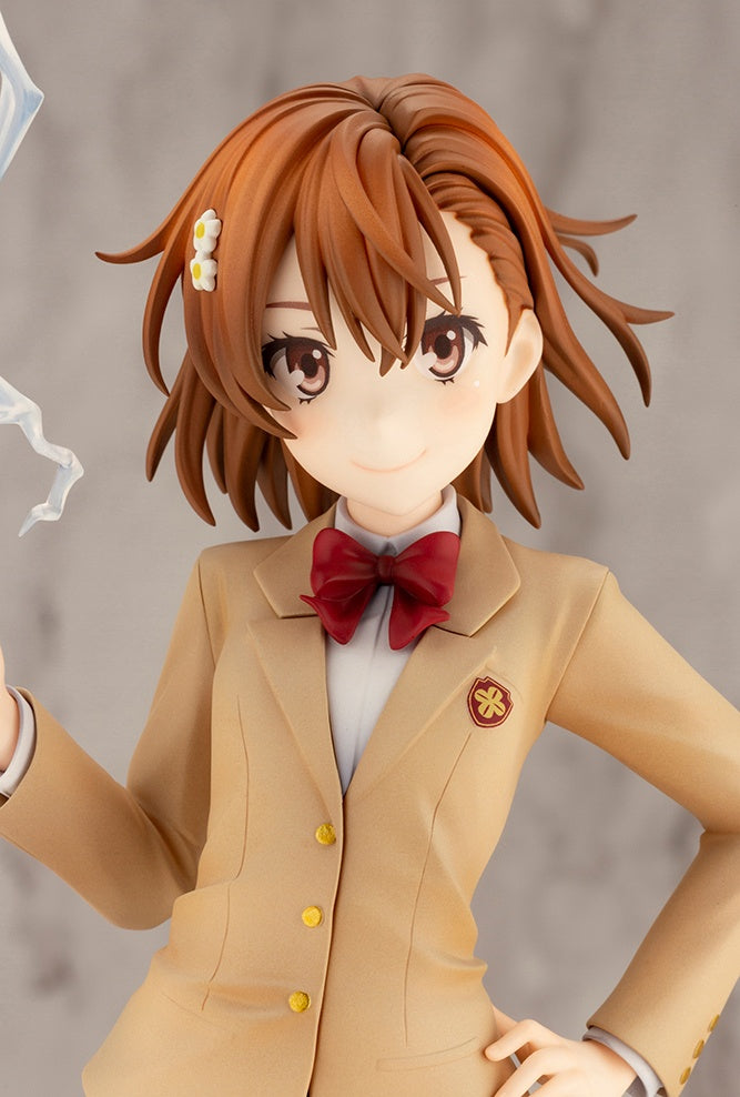 Kotobukiya 1/7 A Certain Scientific Railgun T Series Misaka Mikoto 15th Anniversary Ver., Pre-Painted PVC Statue - P-REX Hobby