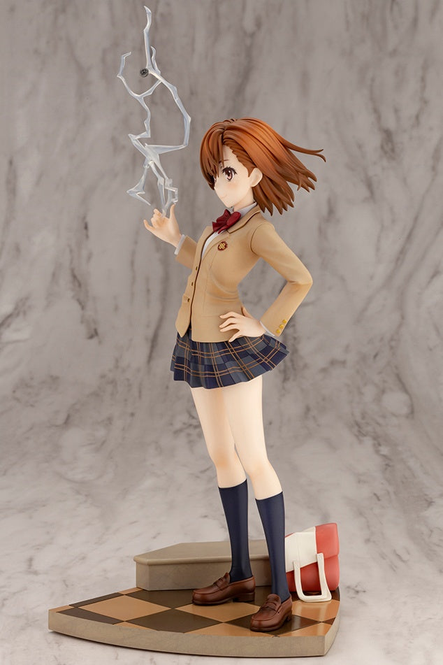 Kotobukiya 1/7 A Certain Scientific Railgun T Series Misaka Mikoto 15th Anniversary Ver., Pre-Painted PVC Statue - P-REX Hobby