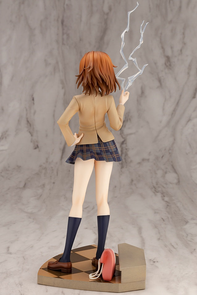 Kotobukiya 1/7 A Certain Scientific Railgun T Series Misaka Mikoto 15th Anniversary Ver., Pre-Painted PVC Statue - P-REX Hobby
