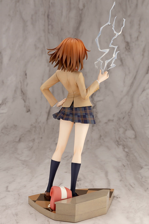 Kotobukiya 1/7 A Certain Scientific Railgun T Series Misaka Mikoto 15th Anniversary Ver., Pre-Painted PVC Statue - P-REX Hobby
