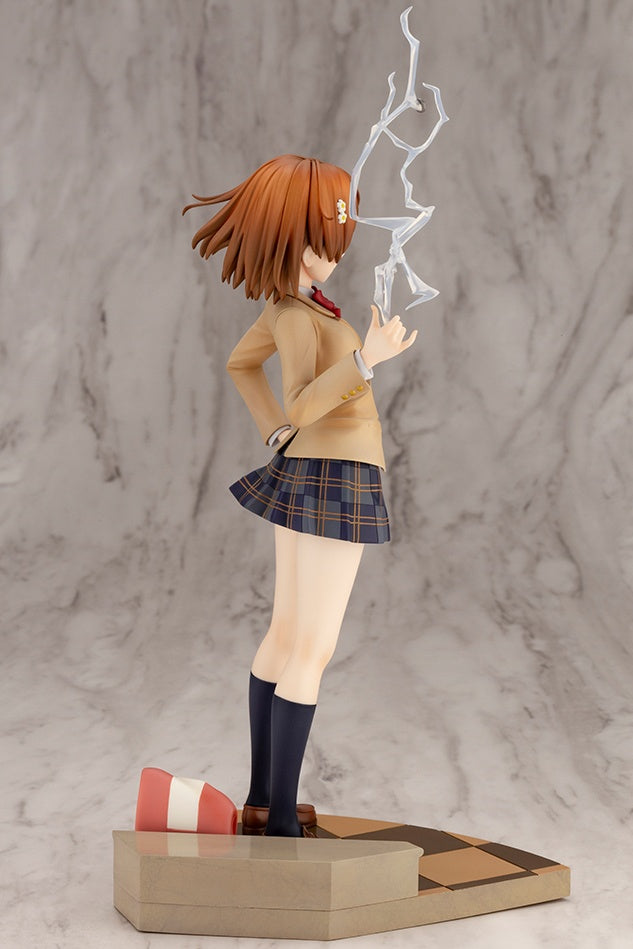 Kotobukiya 1/7 A Certain Scientific Railgun T Series Misaka Mikoto 15th Anniversary Ver., Pre-Painted PVC Statue - P-REX Hobby