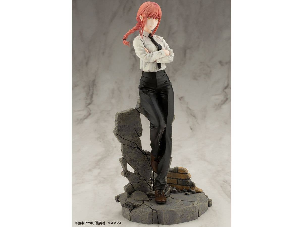 Kotobukiya 1/8 Chainsaw Man Series Artfx J Makima, Pre-Painted PVC Statue | 4934054037766