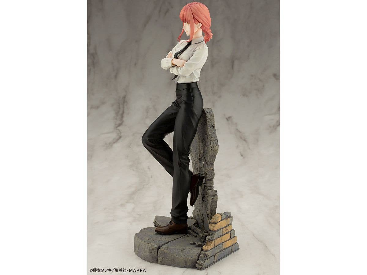 Kotobukiya 1/8 Chainsaw Man Series Artfx J Makima, Pre-Painted PVC Statue | 4934054037766
