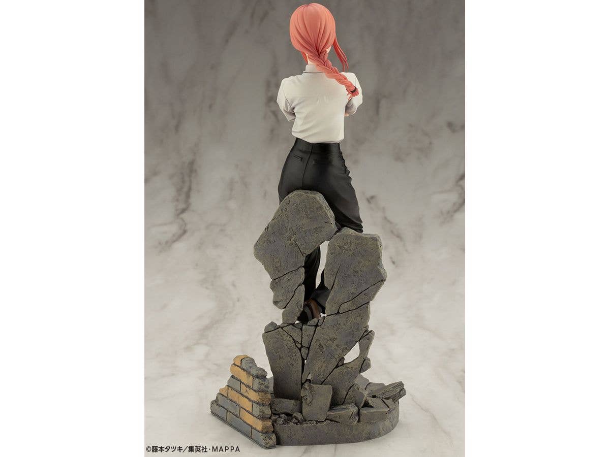 Kotobukiya 1/8 Chainsaw Man Series Artfx J Makima, Pre-Painted PVC Statue | 4934054037766