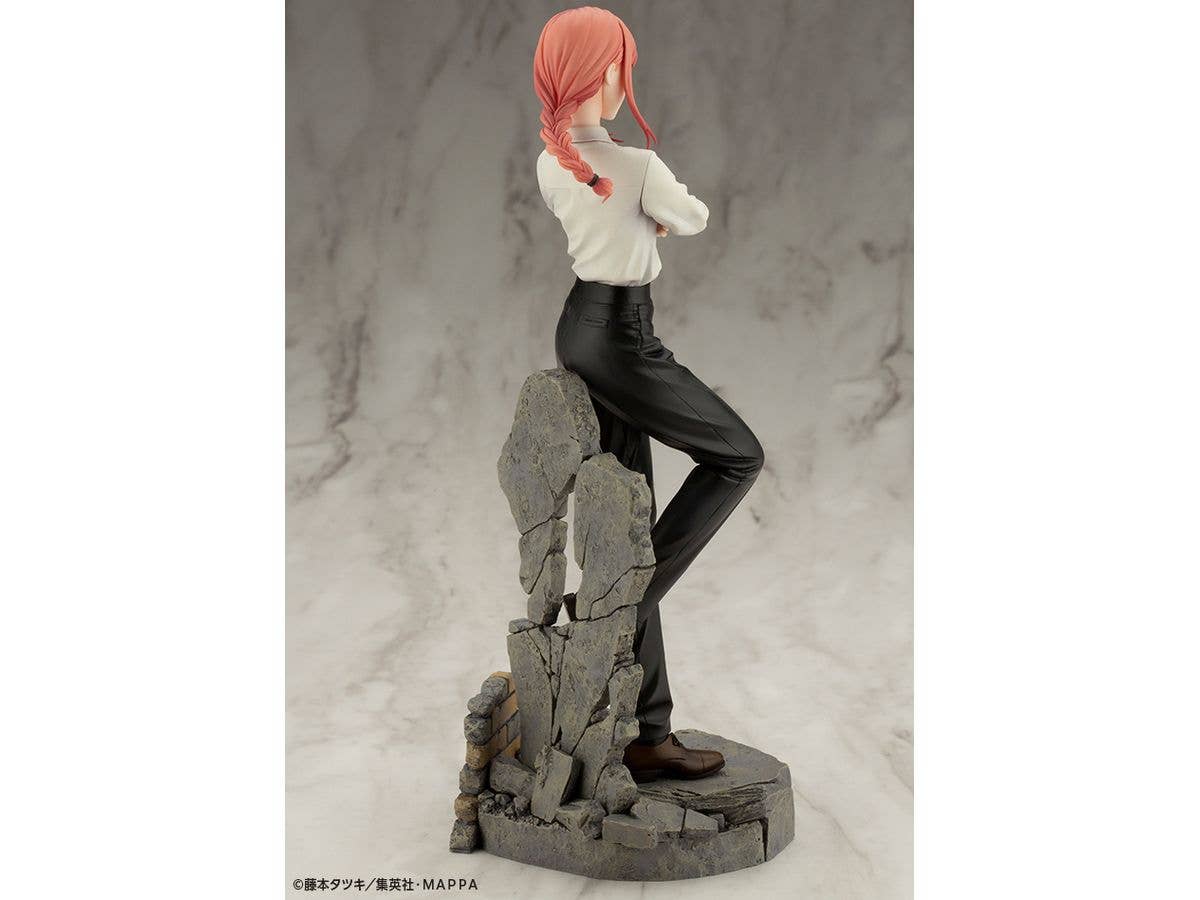 Kotobukiya 1/8 Chainsaw Man Series Artfx J Makima, Pre-Painted PVC Statue | 4934054037766