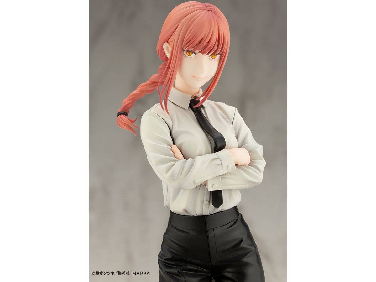 Kotobukiya 1/8 Chainsaw Man Series Artfx J Makima, Pre-Painted PVC Statue | 4934054037766