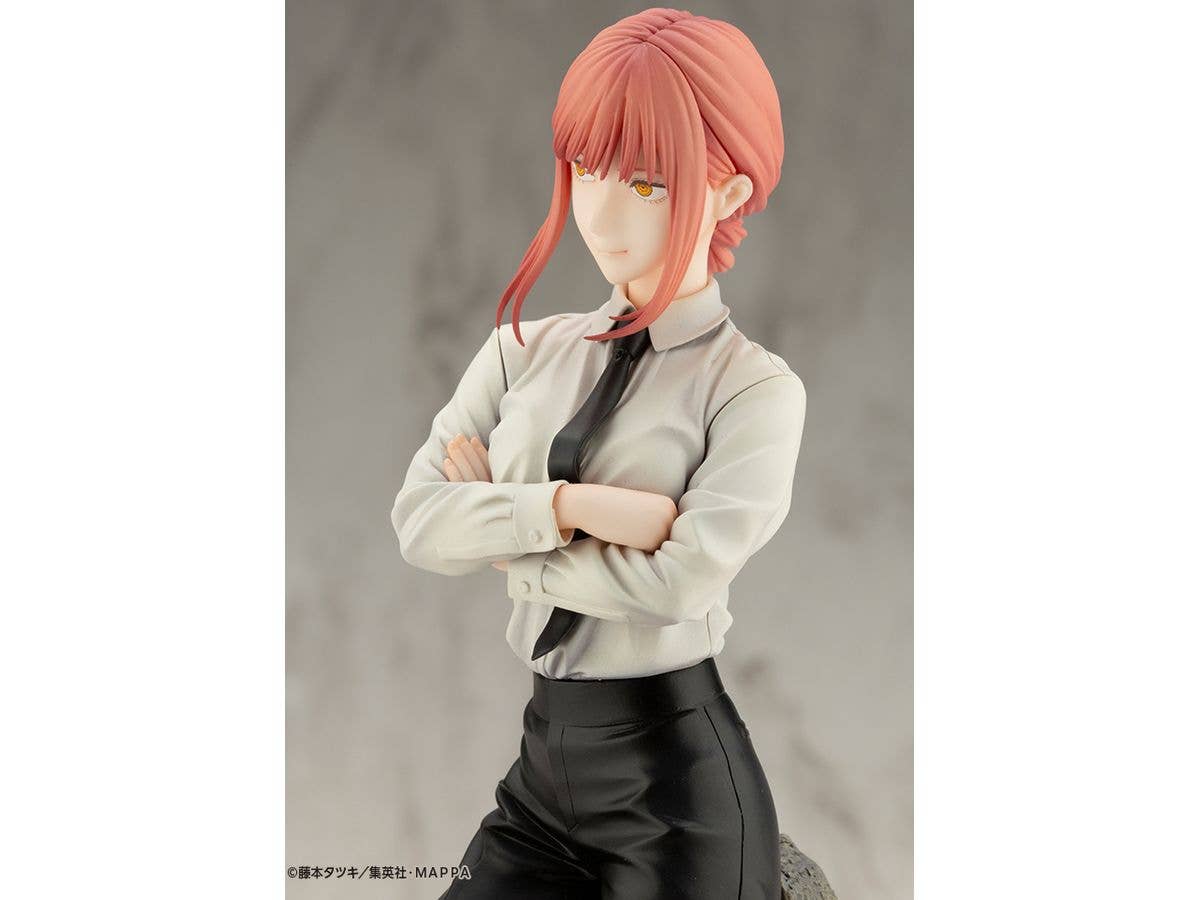 Kotobukiya 1/8 Chainsaw Man Series Artfx J Makima, Pre-Painted PVC Statue | 4934054037766