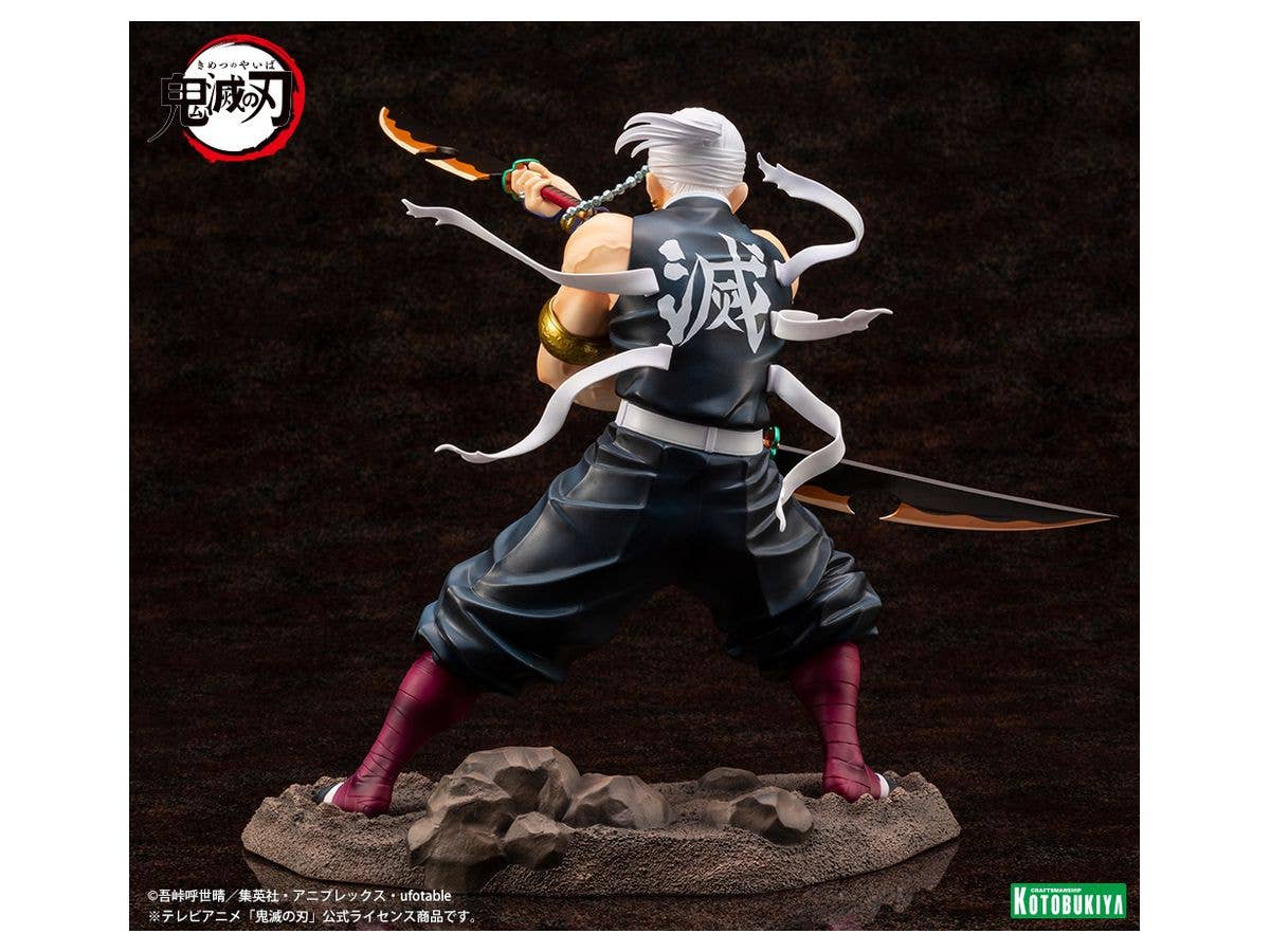 Kotobukiya 1/8 Demon Slayer: Kimetsu no Yaiba Series ARTFX J Tengen Uzui Scale Figue | 4934054040742